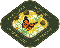 Arkansas Monarch Conservation Partnership Logo